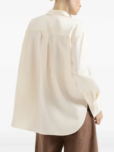 Bluză Brunello Cucinelli din satin