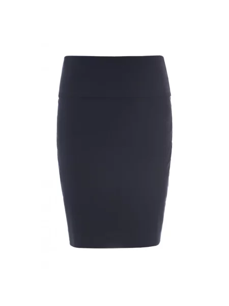 Spódnica Bitte Kai Rand ze stretchu elegancka niebieska