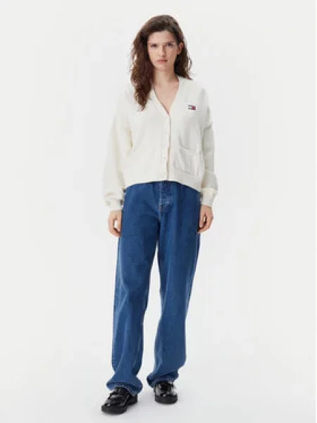 Tommy Jeans Kardigan béžová