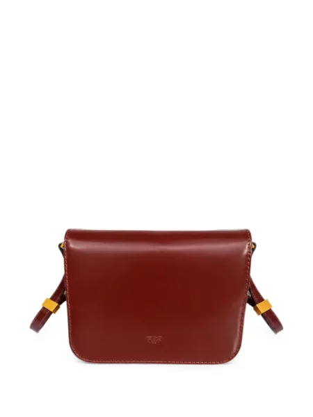 Geanta crossbody Pinko din piele maro
