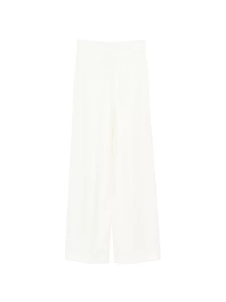 Pantaloni Simona Corsellini alb