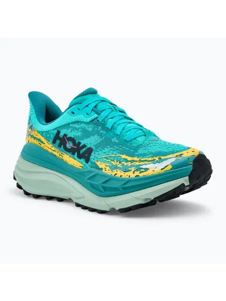 Дамски обувки за бягане HOKA Stinson 7 electirc aqua/oceanic зелено