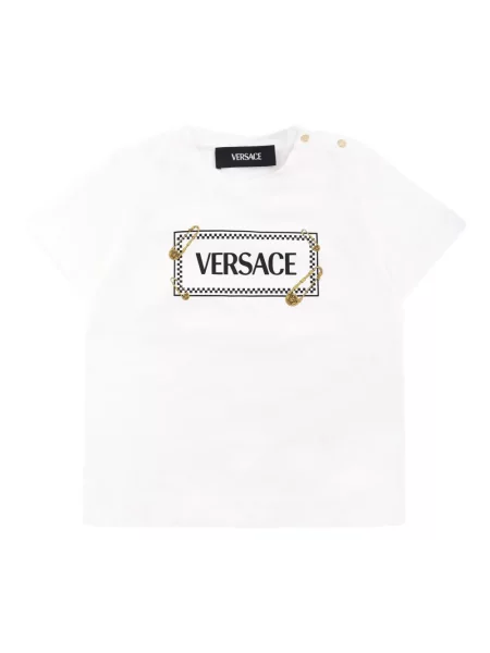 Koszulka dziecięca Versace biała