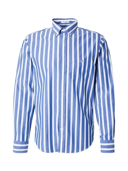 GANT Srajca CLASSIC kraljevo modra bela