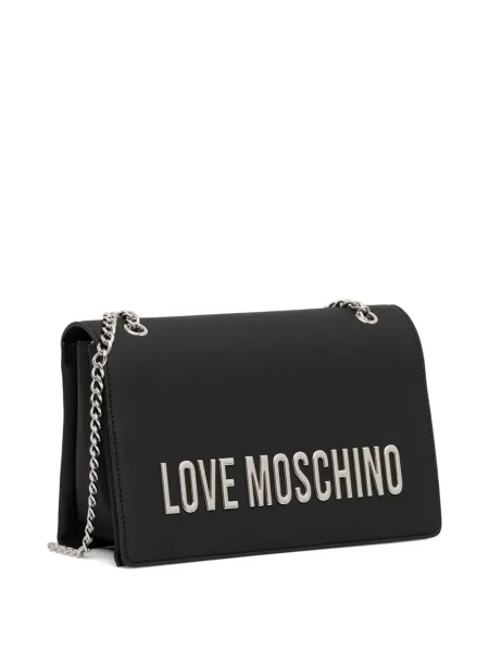 Remenčić bodi Love Moschino s autogramom crna