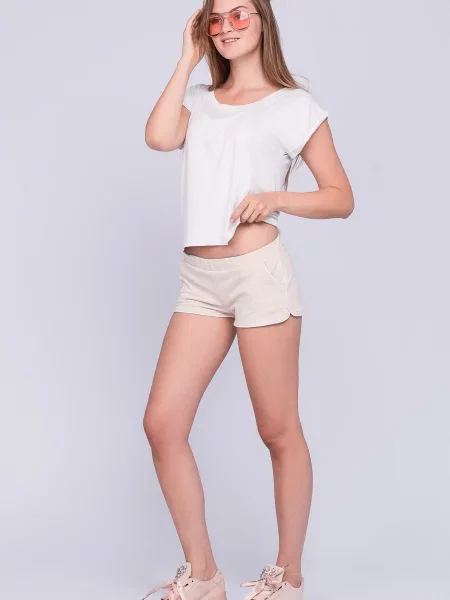 CARICA Шорти бежевий