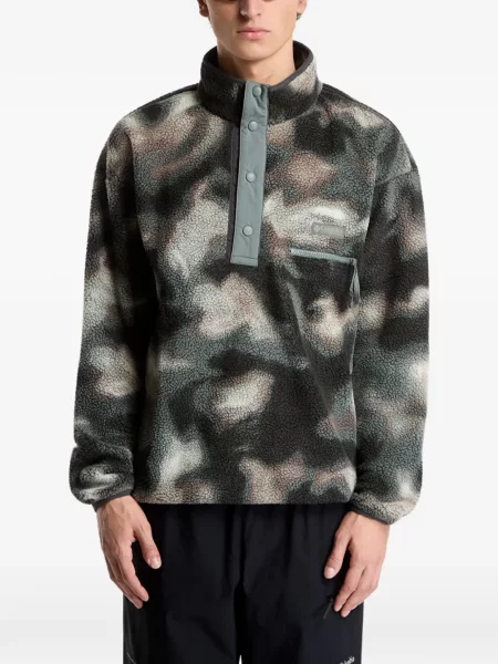 Pulover Columbia din fleece gri