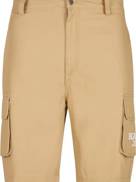Karl Kani Kargo hlače bež / pesek bela