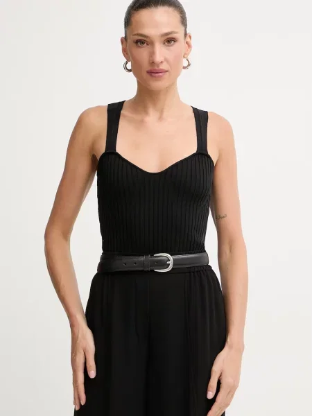 Top Fracomina czarny