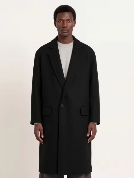 I'm Brian Oversized Kabát černá