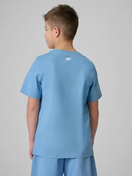 T-shirt chłopięcy 4F niebieska