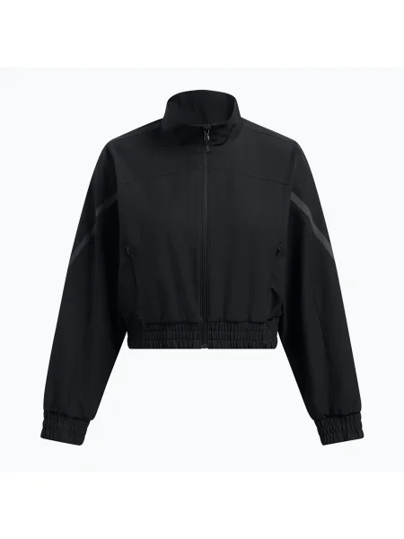 Jachetă Under Armour pentru femei Unstoppable Crop negru/negru negru