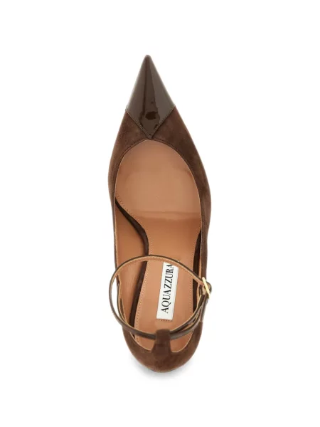 Pantofi cu toc Aquazzura maro