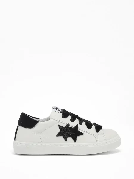 Sneakersy dziecięce 2 Star białe