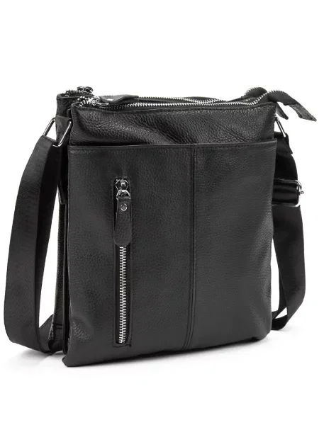 Кожаная сумка Royalbag черная