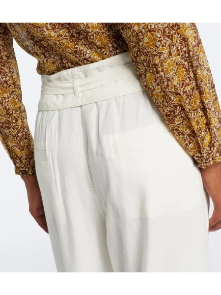 Pantaloni Marant Etoile alb