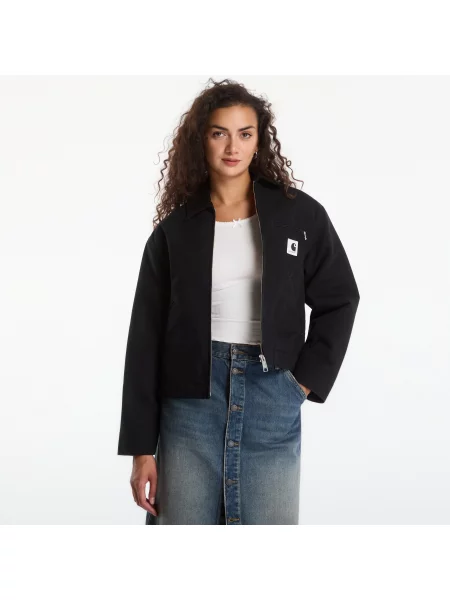 Jachetă Carhartt WIP W OG Detroit Jacket Black/ Black Rinsed M negru