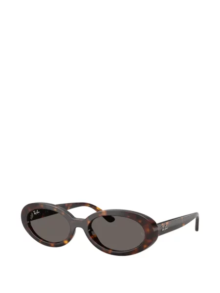Ochelari de soare ovali Ray-ban maro