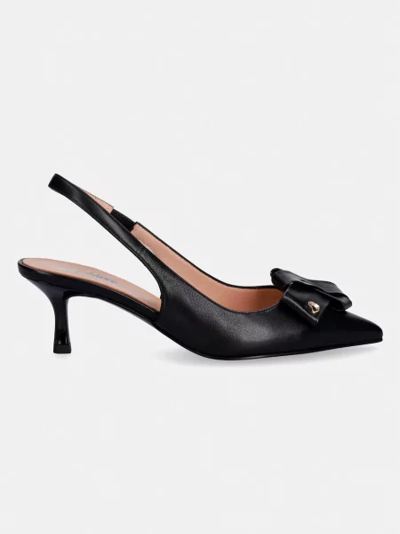 Шкіряні туфлі Love Moschino на шпильці