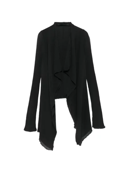 Cardigan Marc Le Bihan drapat negru