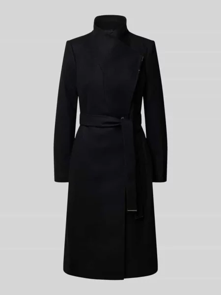 Płaszcz z wiązanym paskiem model ROSE' Ted Baker czarny