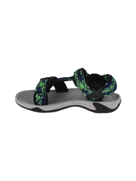 CMP Hamal detské sandále b.blue/verde fluo čierna