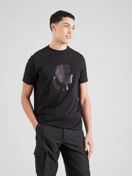 Karl Lagerfeld Tricou negru