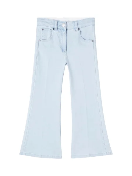 Gyerek kiszélesedő farmer Stella Mccartney kék