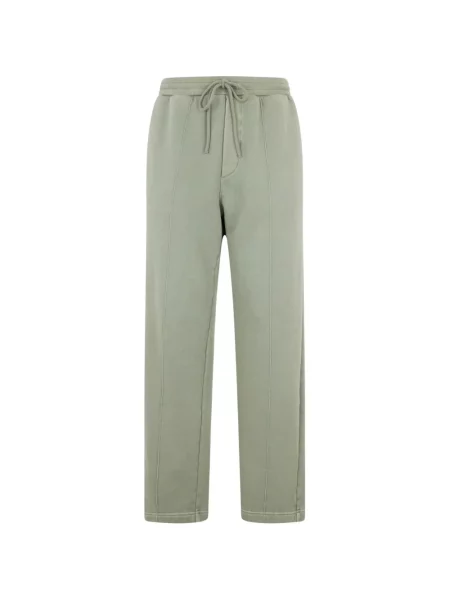 Pantaloni Roberto Cavalli alergare cu cordon verde