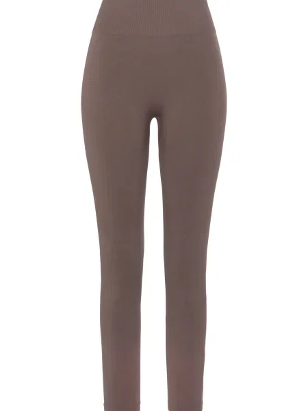 LASCANA Leggings ciocolatiu
