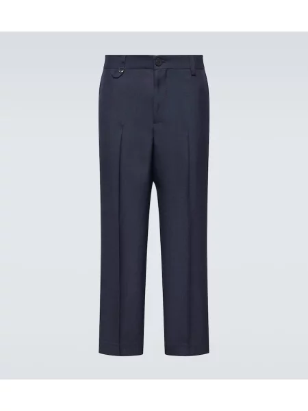 Cropp pantaloni Jacquemus albastru