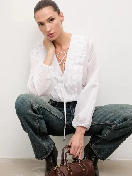 Сорочка Answear.LAB regular білий