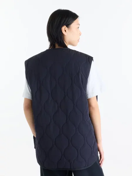 Утеплений жилет New Balance Quilted Vest синій
