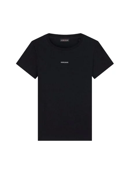 GUESS JEANS Tricou negru