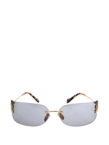 Ochelari de soare Miu Miu Eyewear cu imprimeu geometric cu autograf