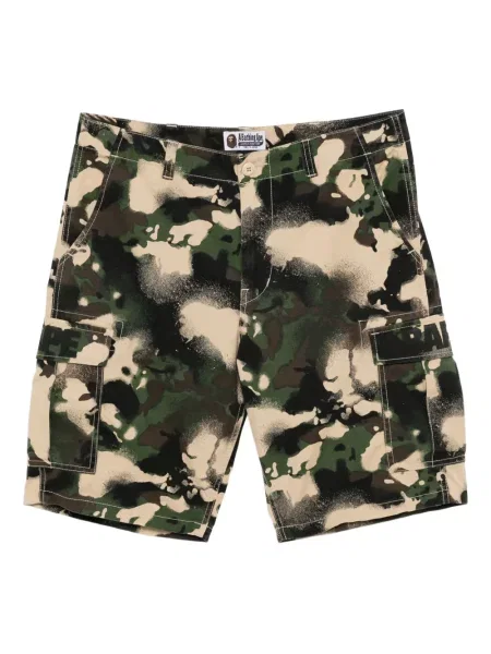 Kratke hlače kargo A Bathing Ape® s camo uzorkom zelena