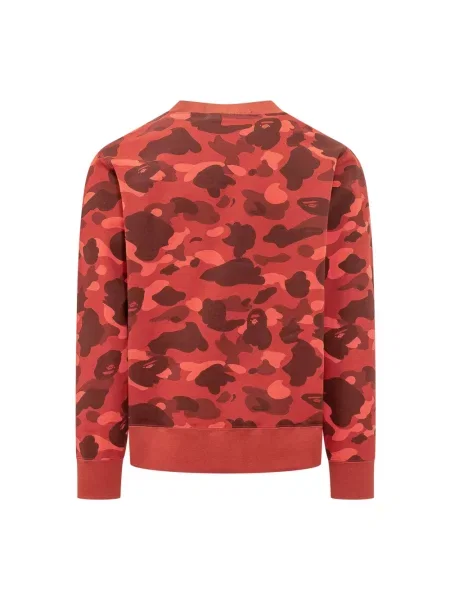 Bluza nierozpinana A Bathing Ape® czerwona