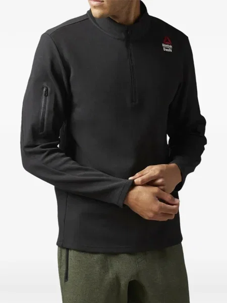Hanorac din fleece Reebok din fleece negru