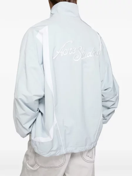 Geacă Acne Studios cu broderie albastru