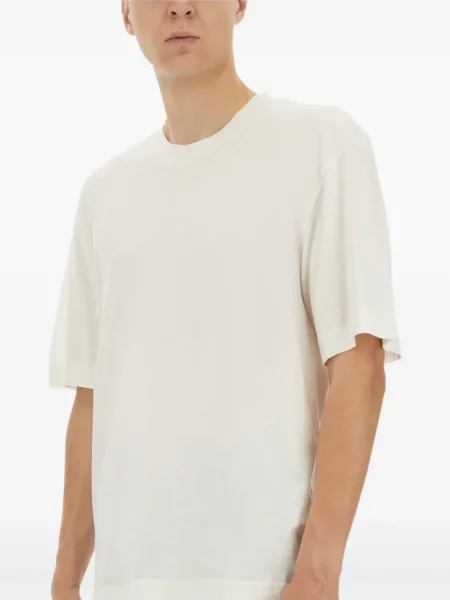 Scurt tricou Margaret Howell alb
