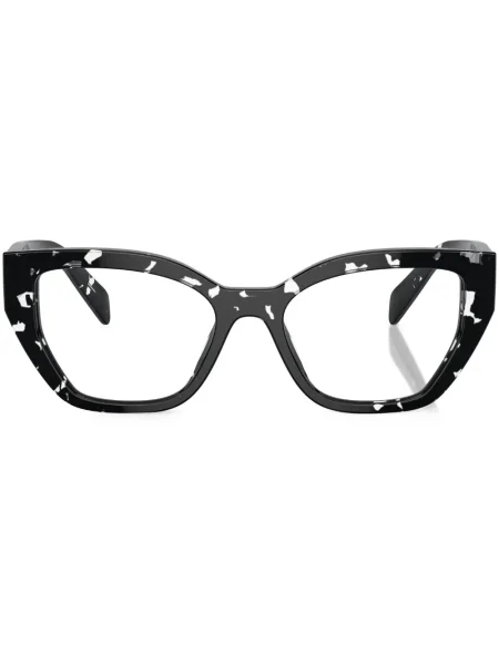 Ochelari de soare Prada Eyewear cu imprimeu geometric negru