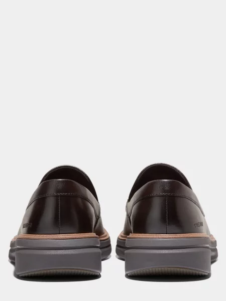 Кожаные лоферы Cole Haan черные