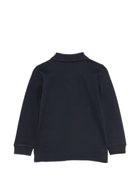 Koszulka polo dziecięca Moncler Enfant niebieska