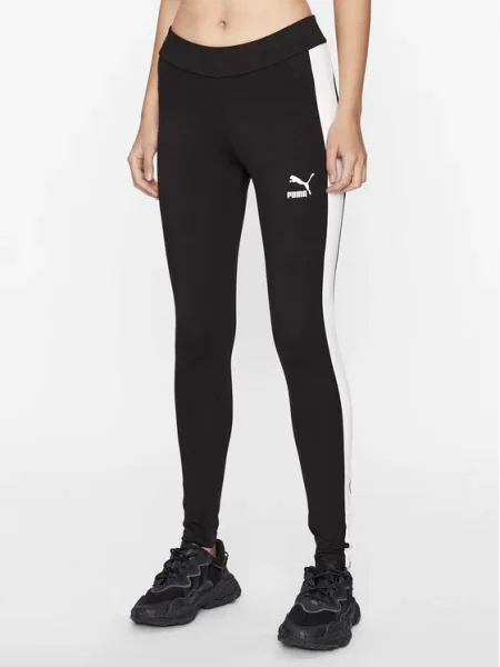 Puma Legíny Iconic T7 Tight Fit čierna