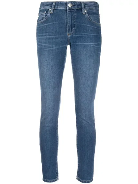 Κοκαλιάρης skinny τζιν Ag Jeans μπλε