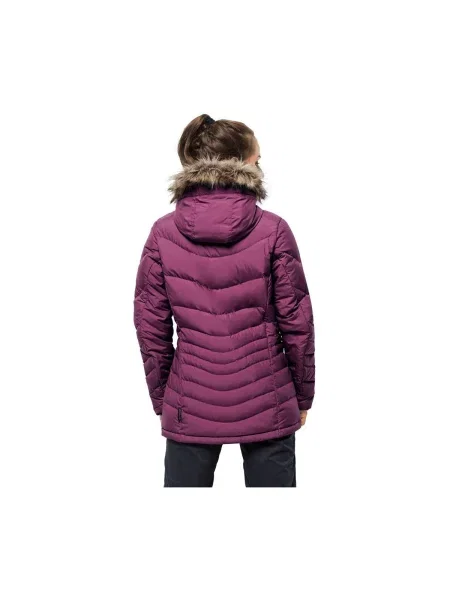 Geacă Jack Wolfskin violet