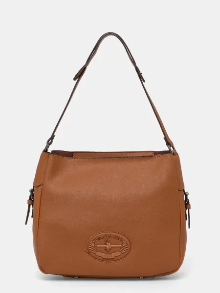 Kabelka U.S. Polo Assn. Retro hnědá