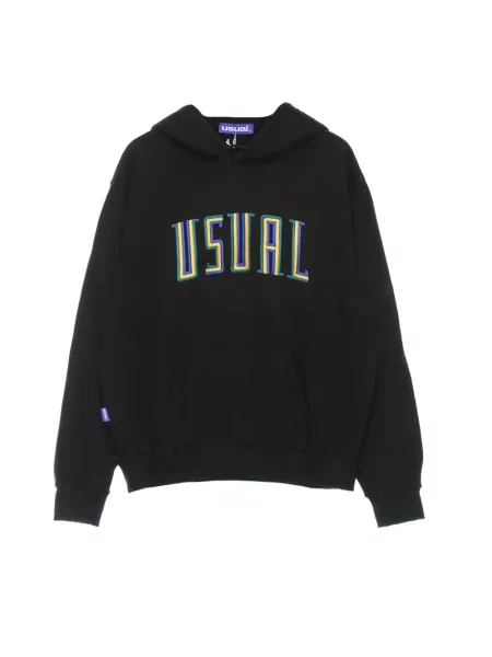 Bluza z kapturem Usual z kapturem czarna
