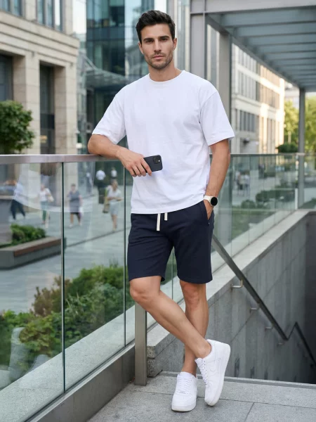 Športové šortky Dstreet čierna