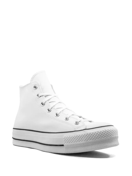 Tenisky Converse na platformě bílé